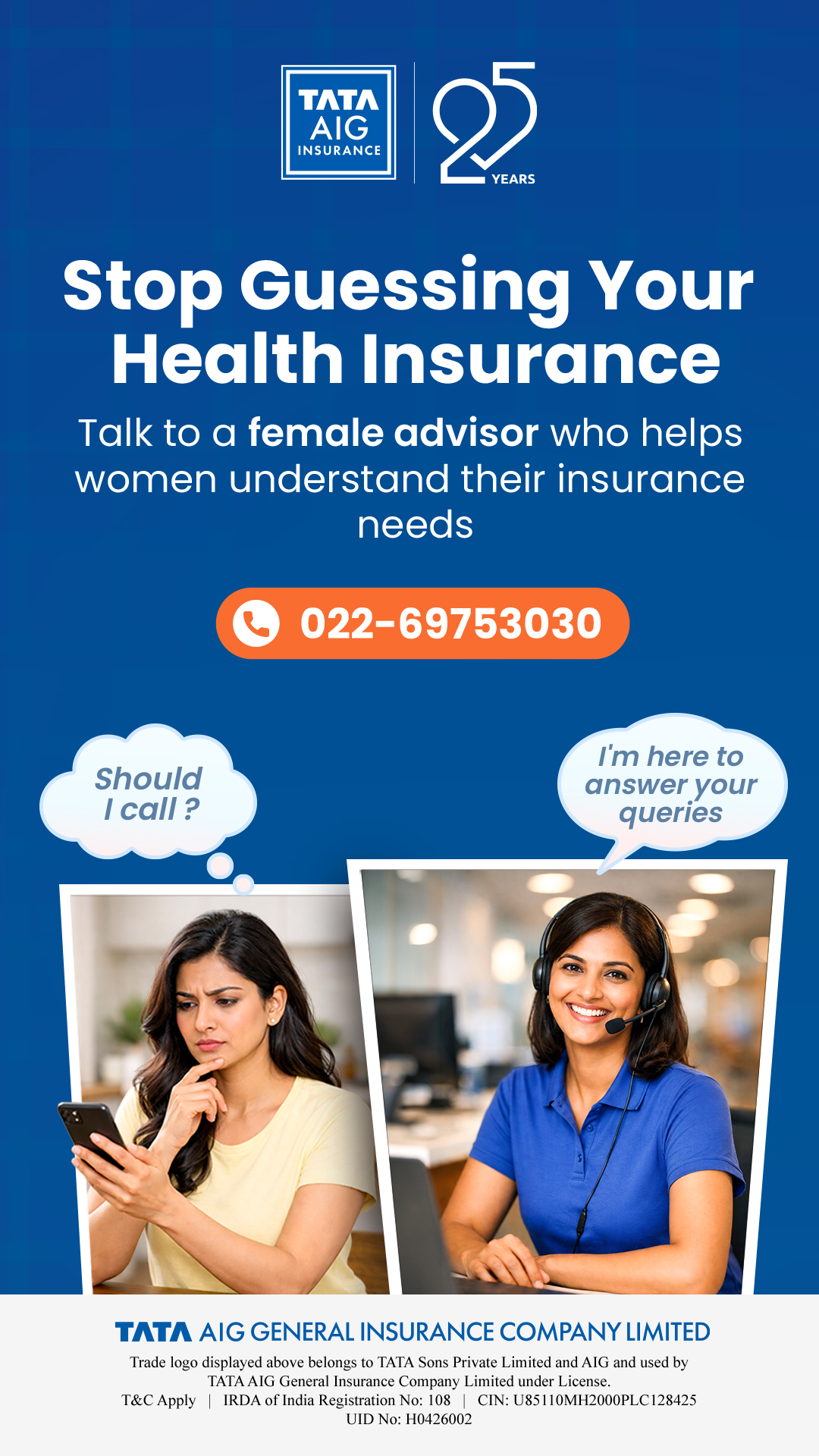 TATA AIG Facebook ad