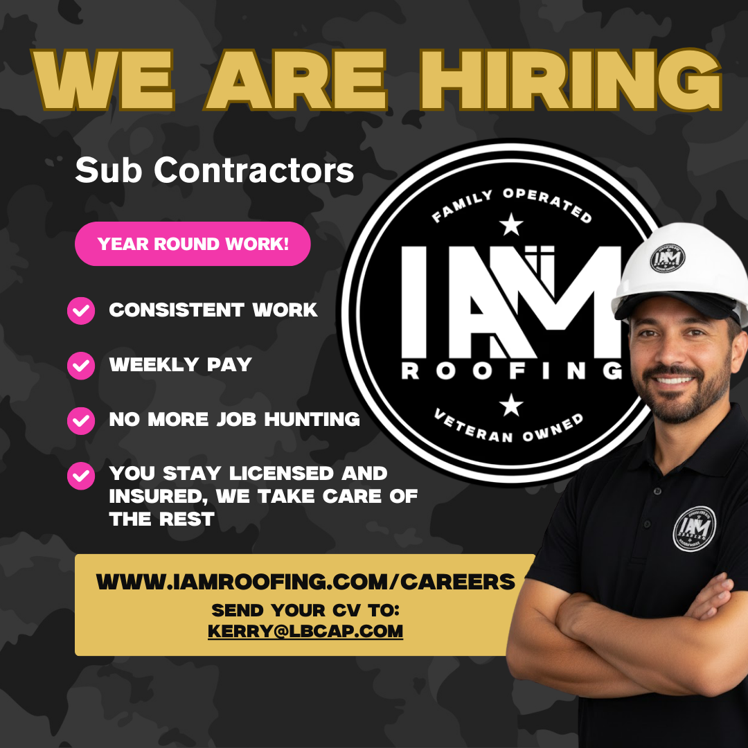 I AM Roofing LLC Facebook ad