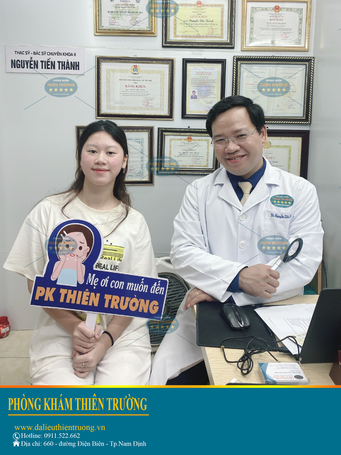 Phòng khám Da liễu - Thẩm mỹ Thiên Trường Facebook ad