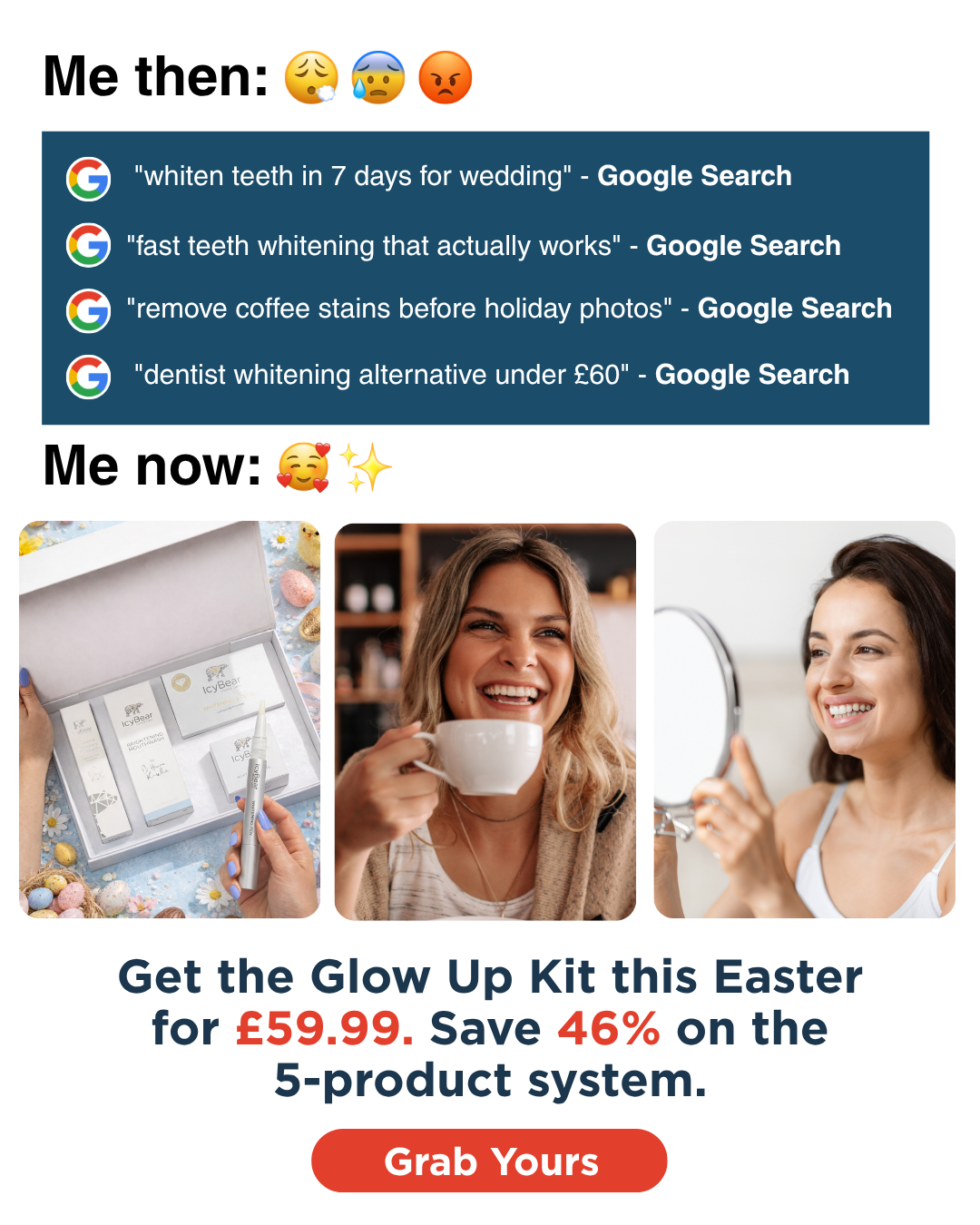 Icy Bear Dental Facebook ad
