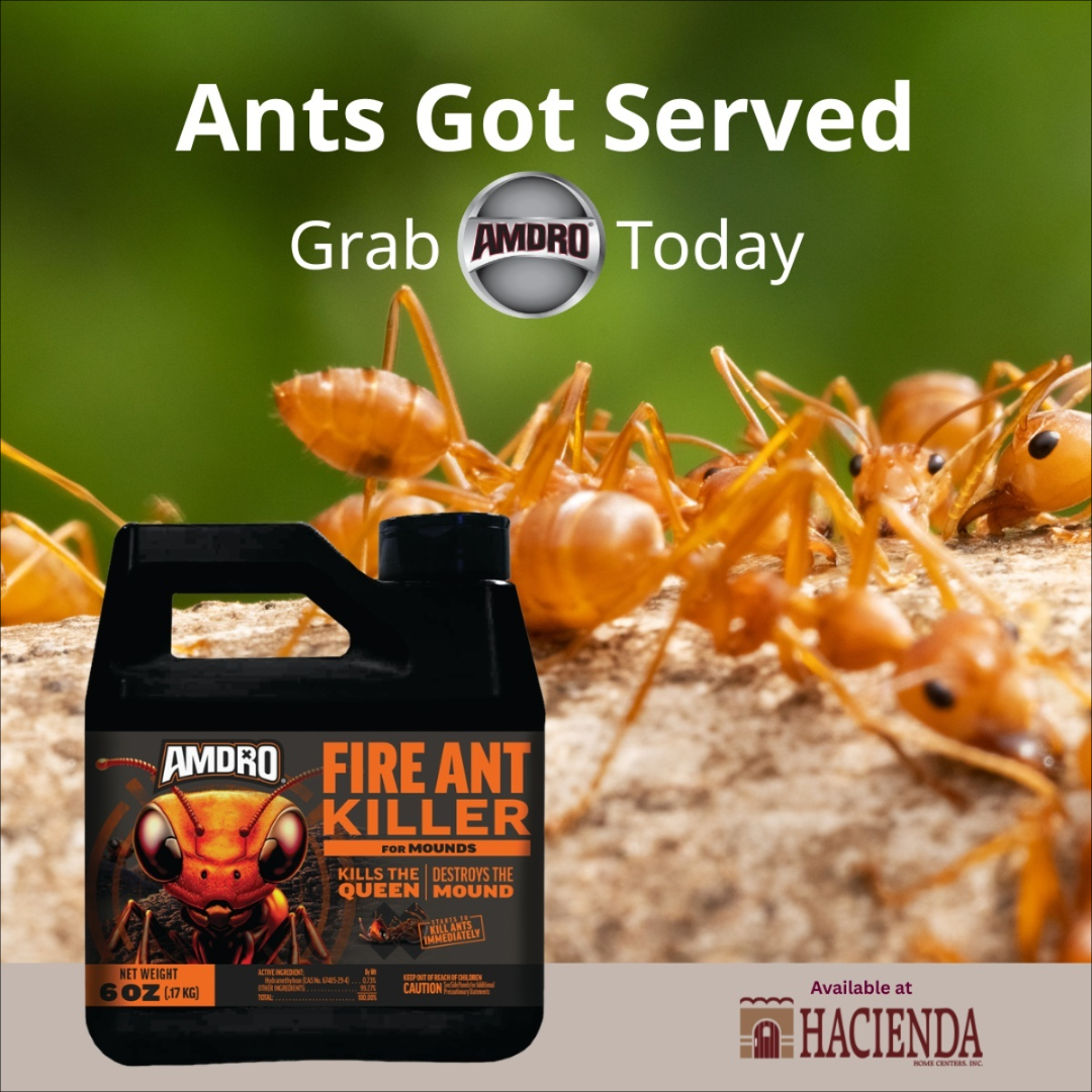 Hacienda Home Center - Las Vegas Facebook ad: Amdro Fire Ant Control