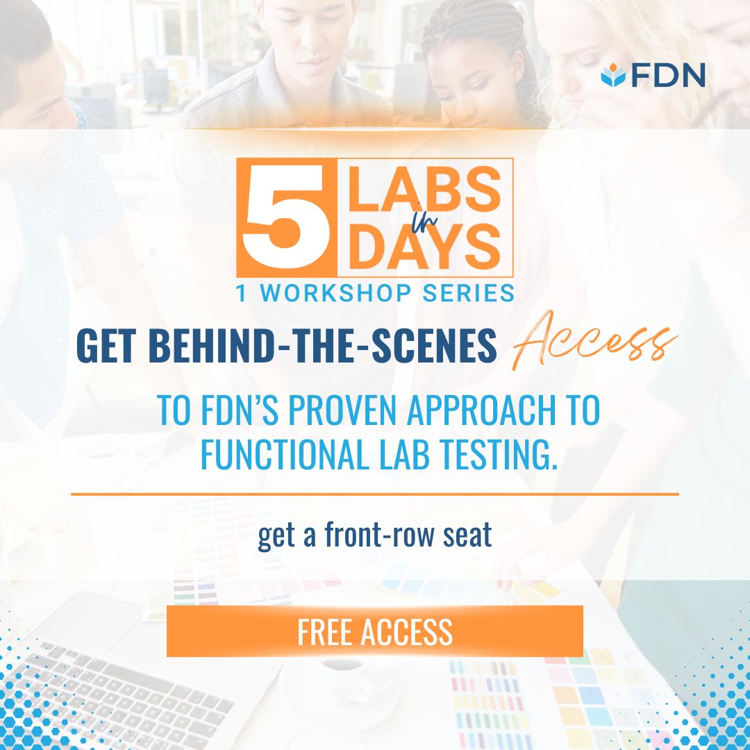 Functional Diagnostic Nutrition - FDN Facebook ad