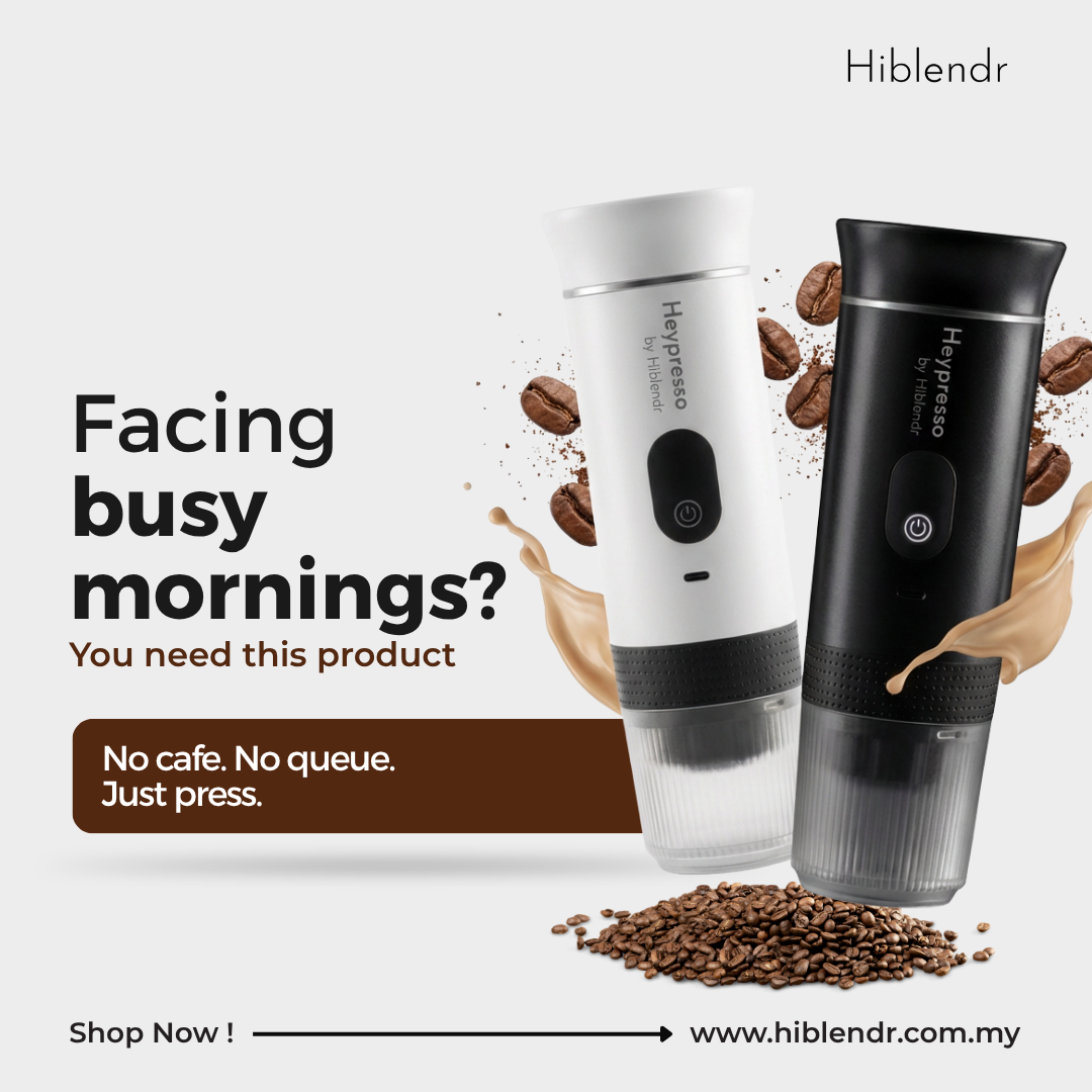 Heypresso by Hiblendr Facebook ad