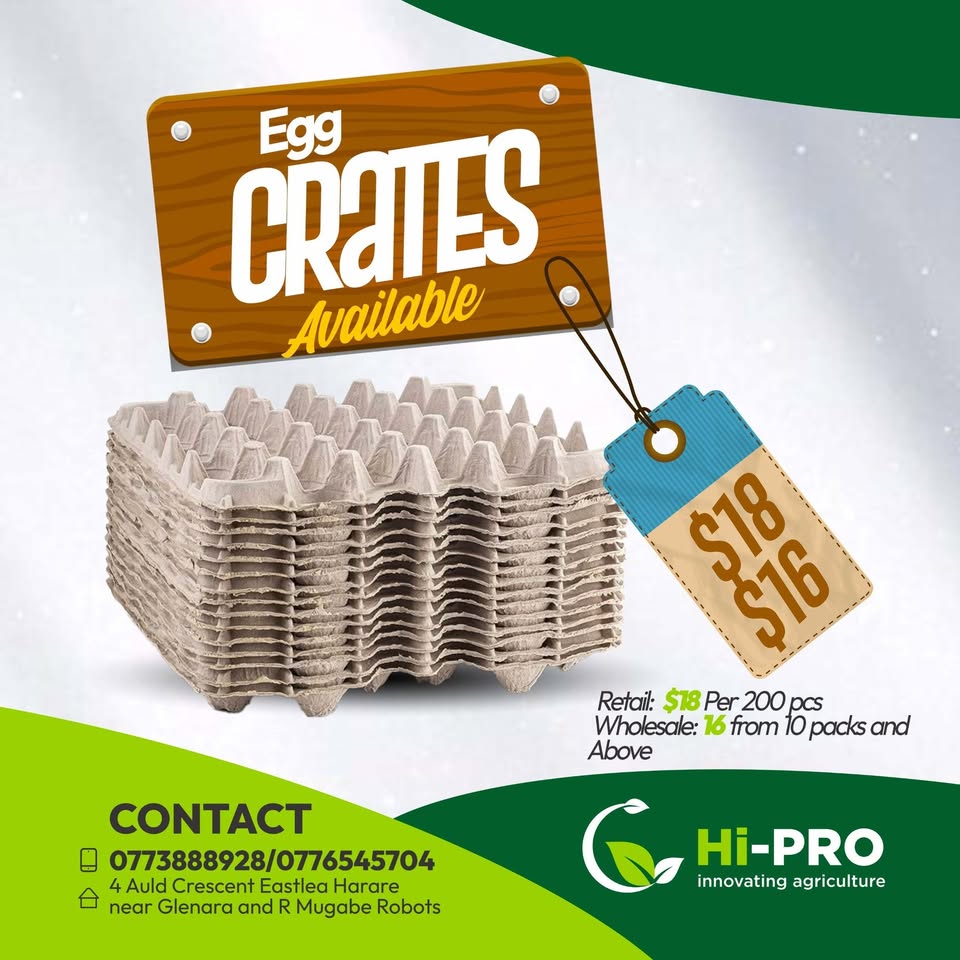 Hi-Pro Innovating Agric Facebook ad: Our commercial-grade Egg Crates, now in stock.
