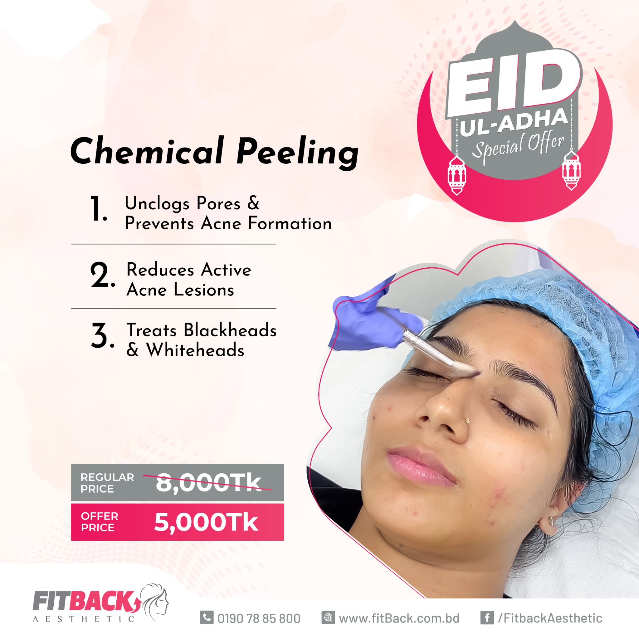 FitBack Aesthetic Facebook ad