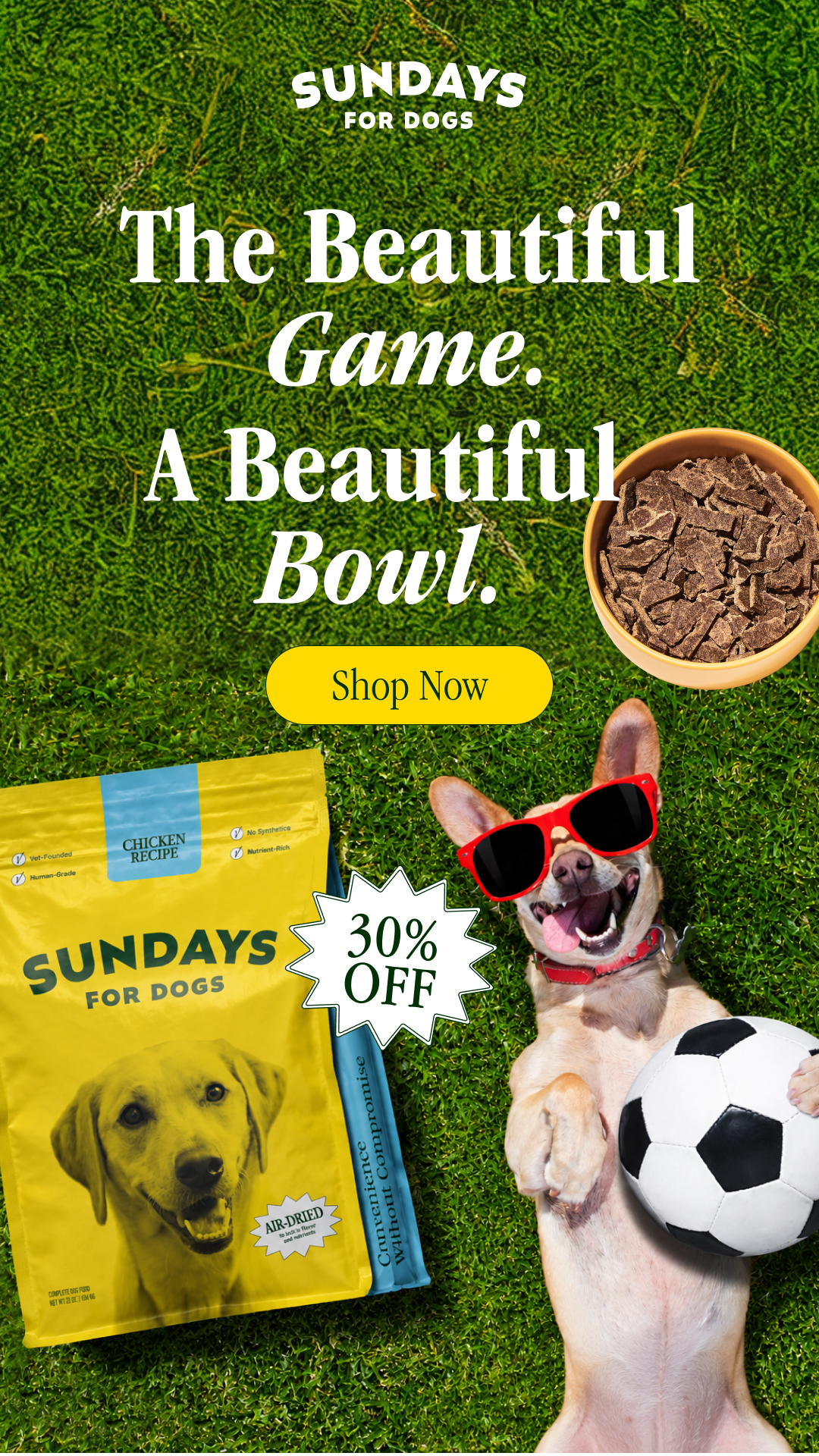 Sundays Facebook ad