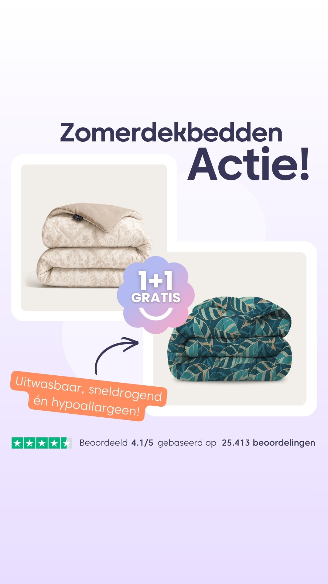 HappyBed Facebook ad