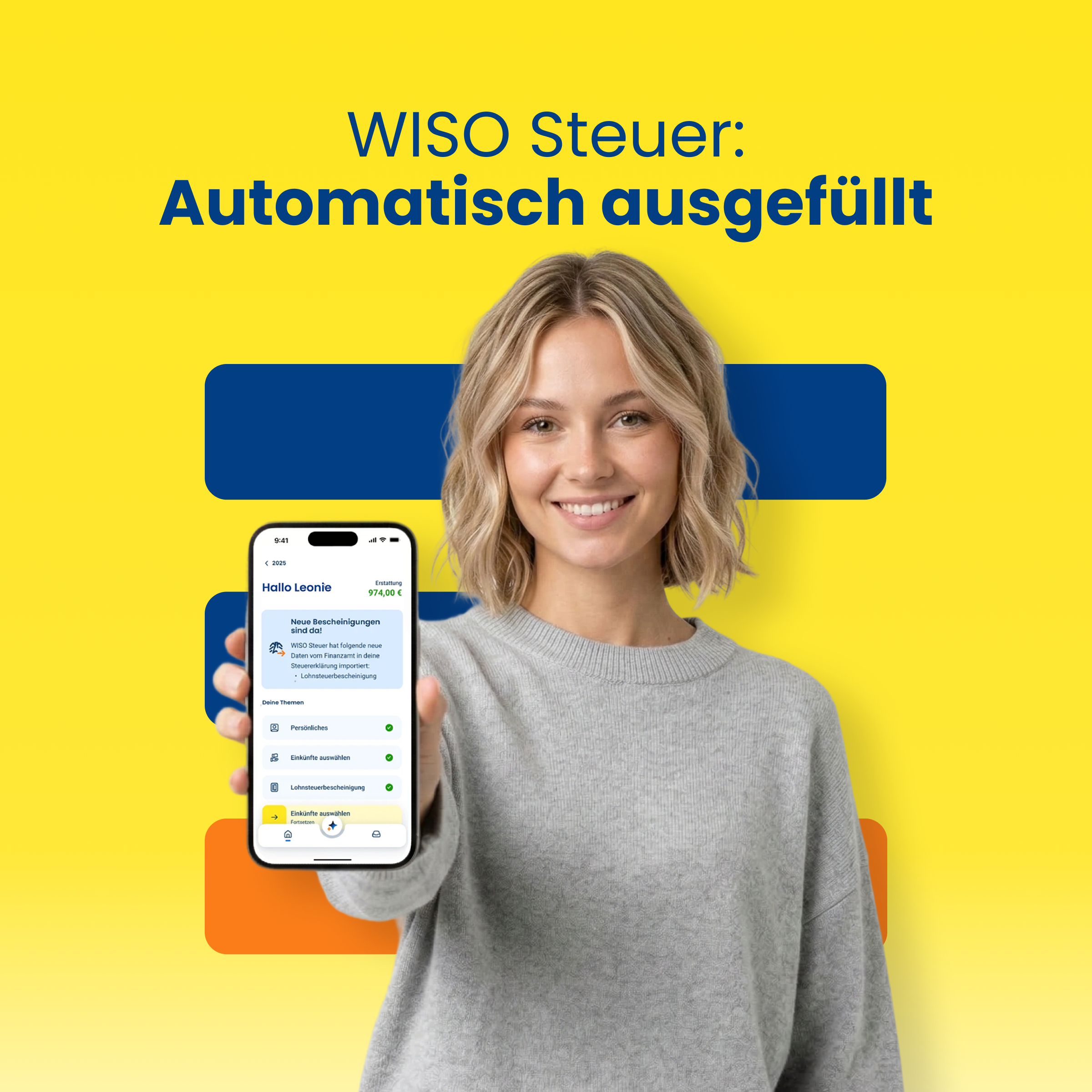 WISO Steuer Facebook ad