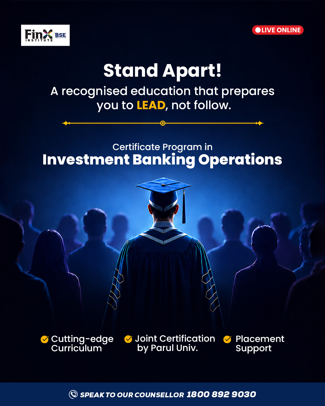 FinX Institute Facebook ad