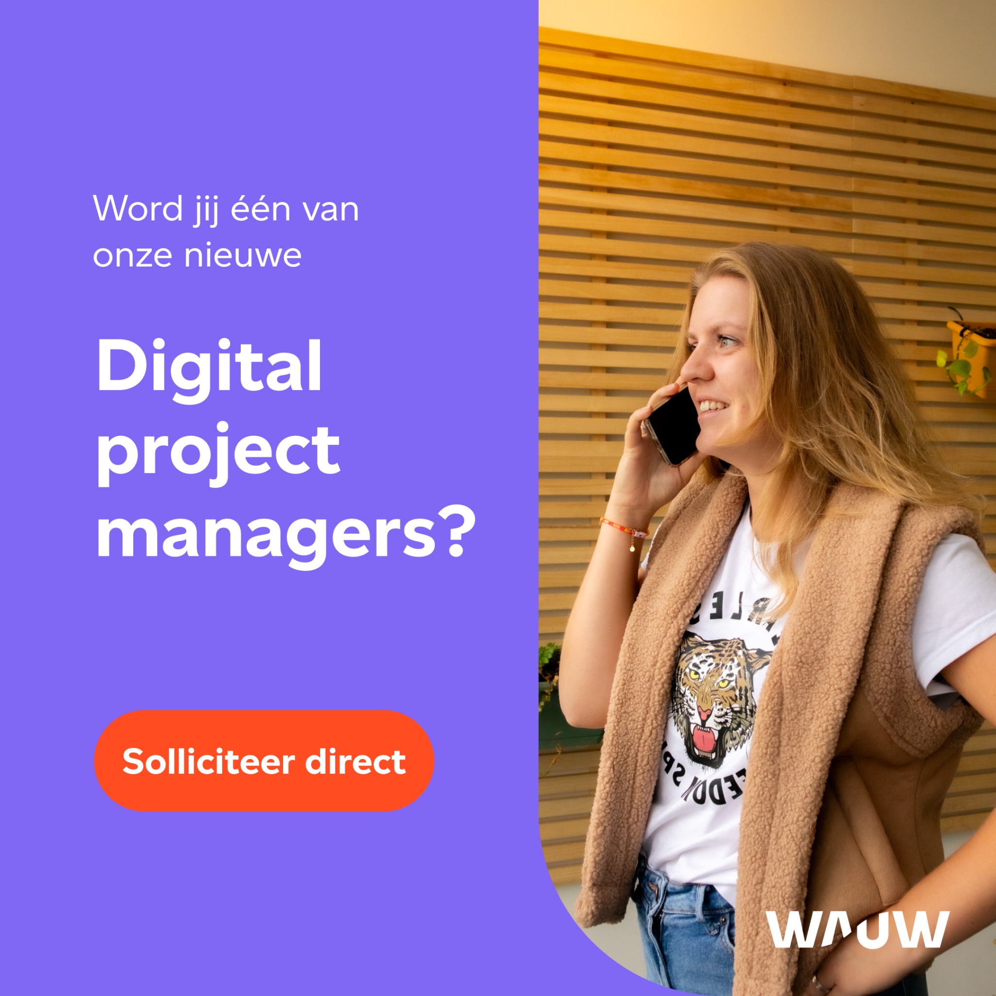 WAUW Creative Digital Agency Facebook ad