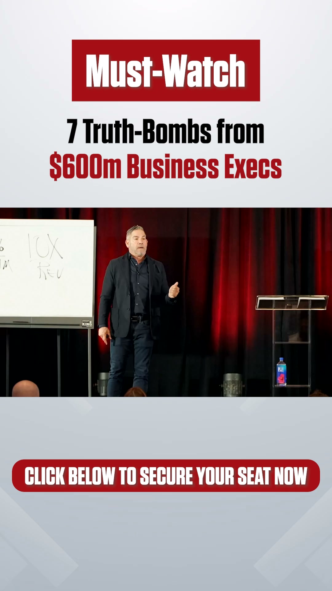 Grant Cardone Facebook ad: My $700M Exec Team Works With YOU