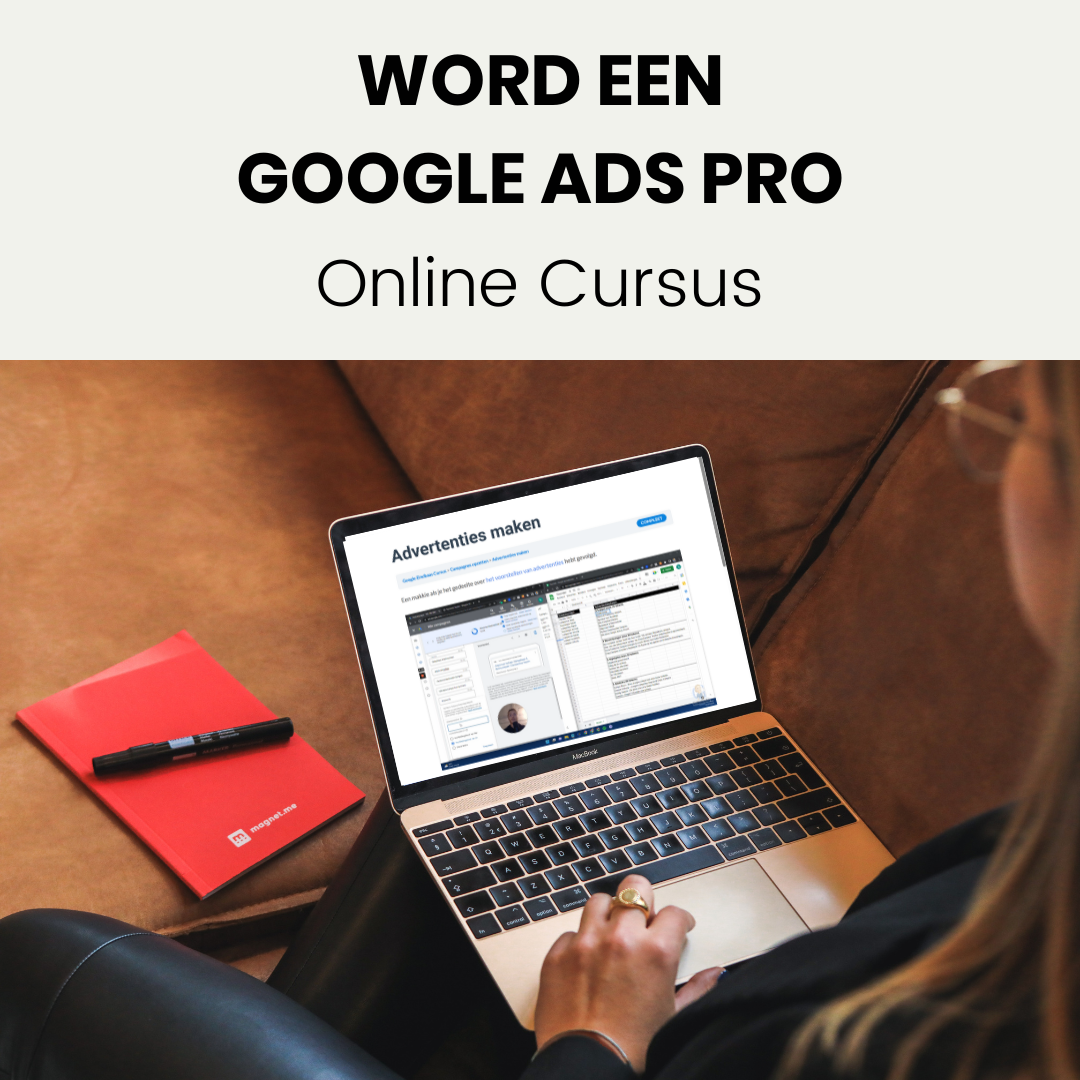Google Eindbaas cursus Google Ads cursus - SEA opleiding - Adwords training Facebook ad: Deze online cursus is perfect voor ondernemers en…