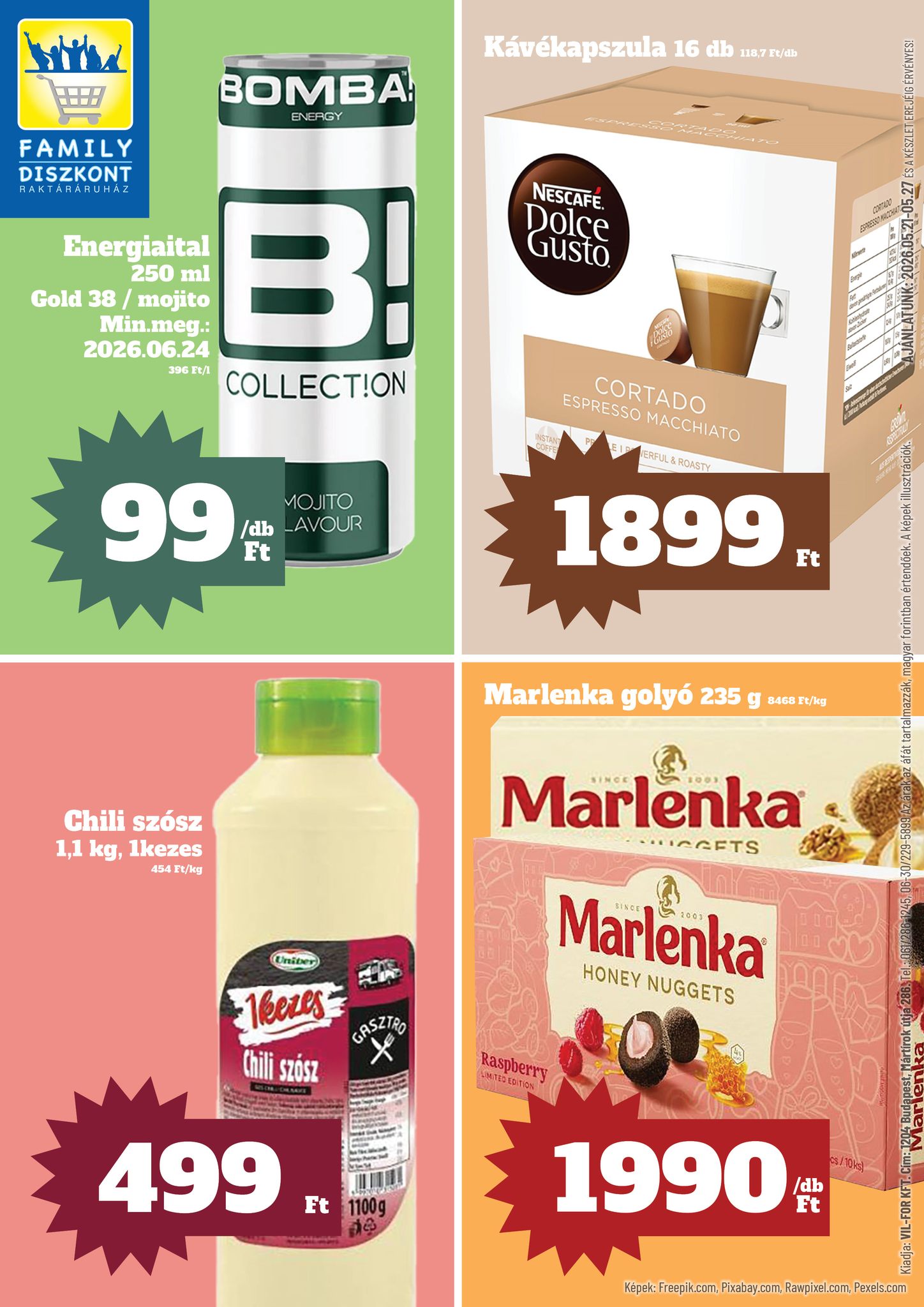 Family Diszkont Pesterzsébet Facebook ad: Sziasztok Family Diszkontosok!