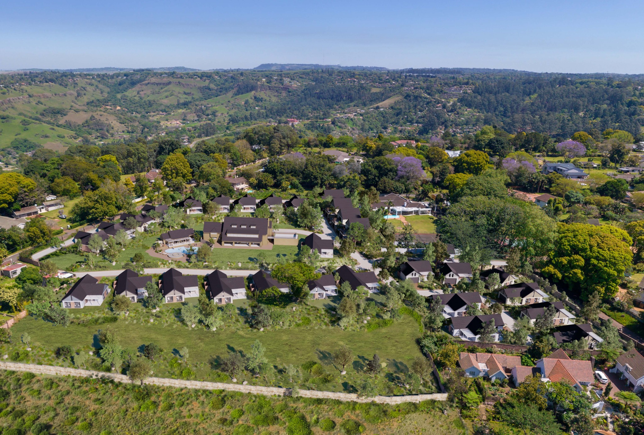 The Abrey Facebook ad: New Secure Gated Estate in Kloof