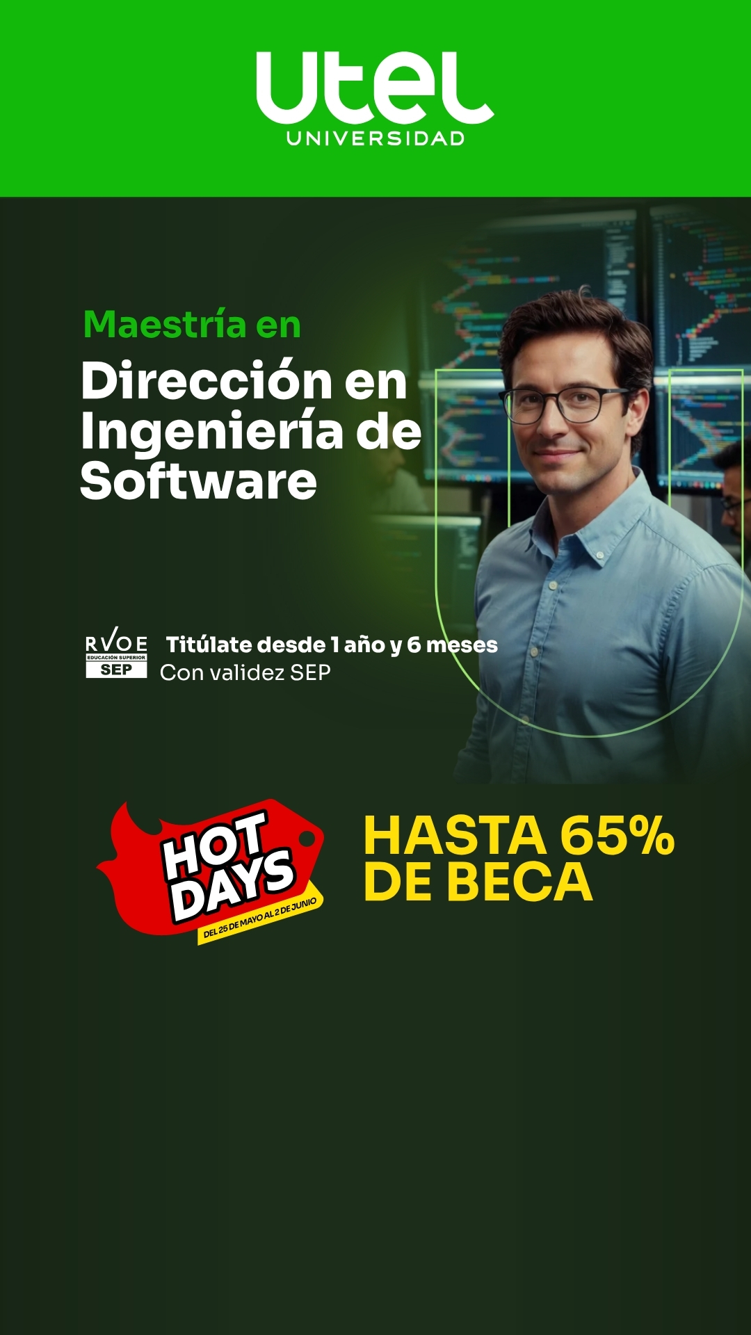 Utel Universidad Facebook ad