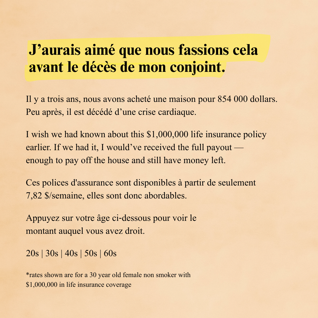 Smart Coverage Facebook ad: Protect Your Mortgage With Life Insurance