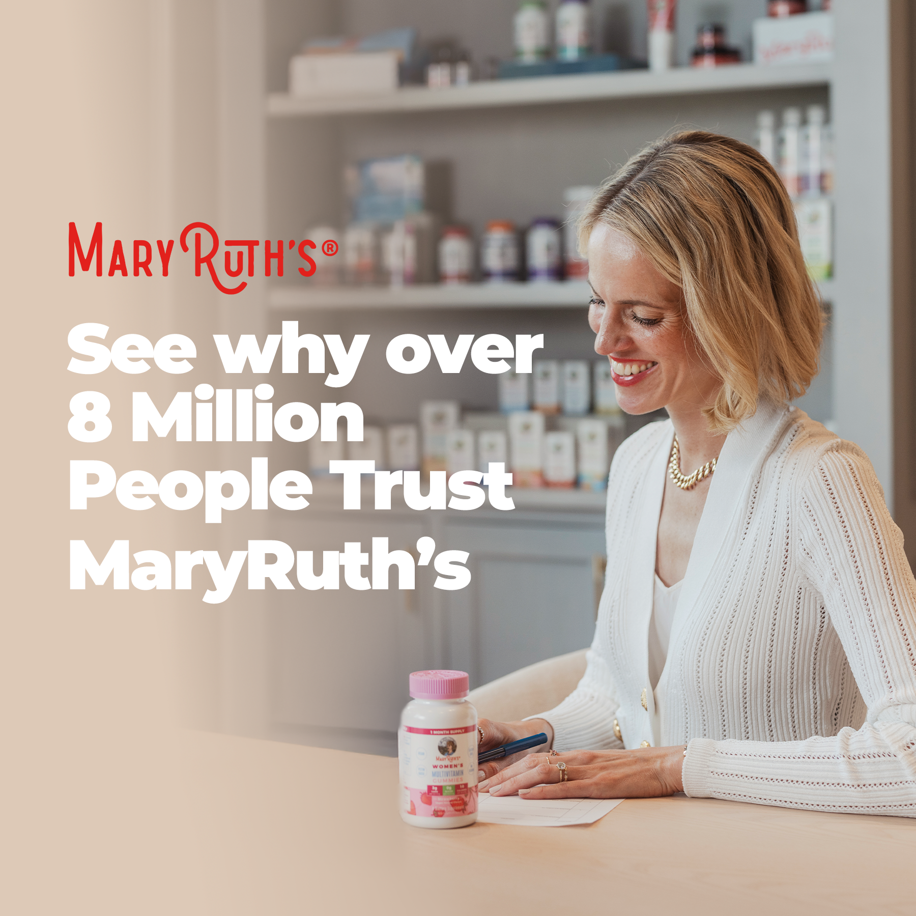 MaryRuth's Facebook ad