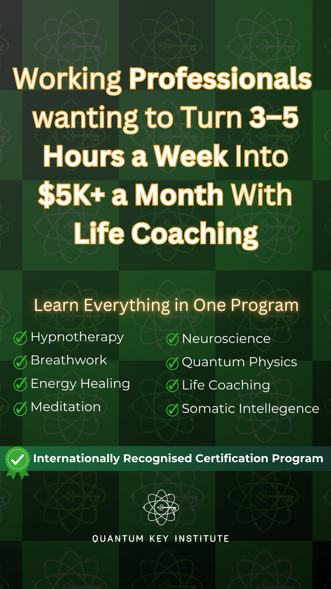 Quantum Key Institute Facebook ad