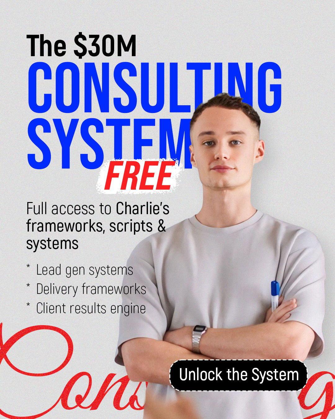 Charlie Morgan Facebook ad