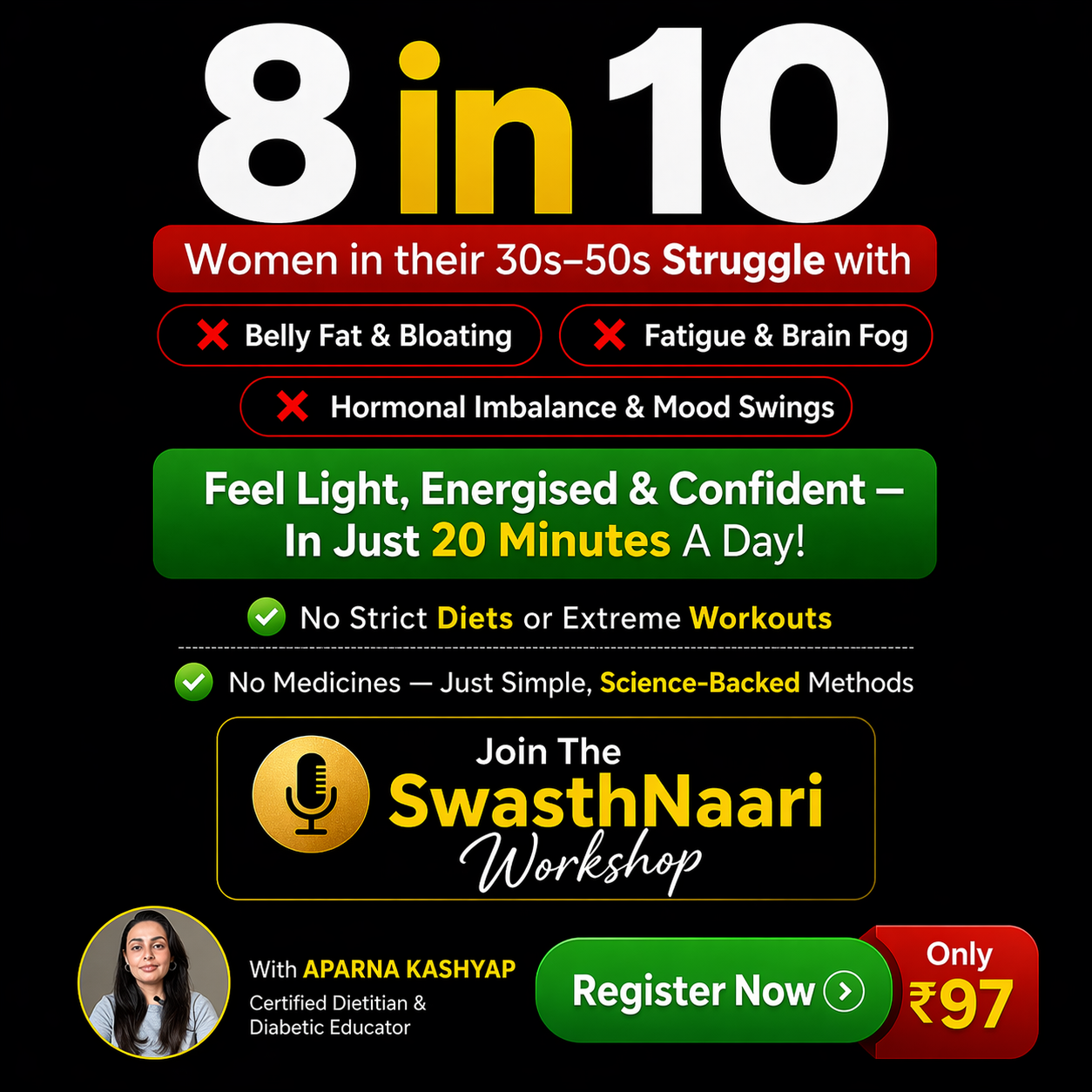 Aparna Kashyap Facebook ad