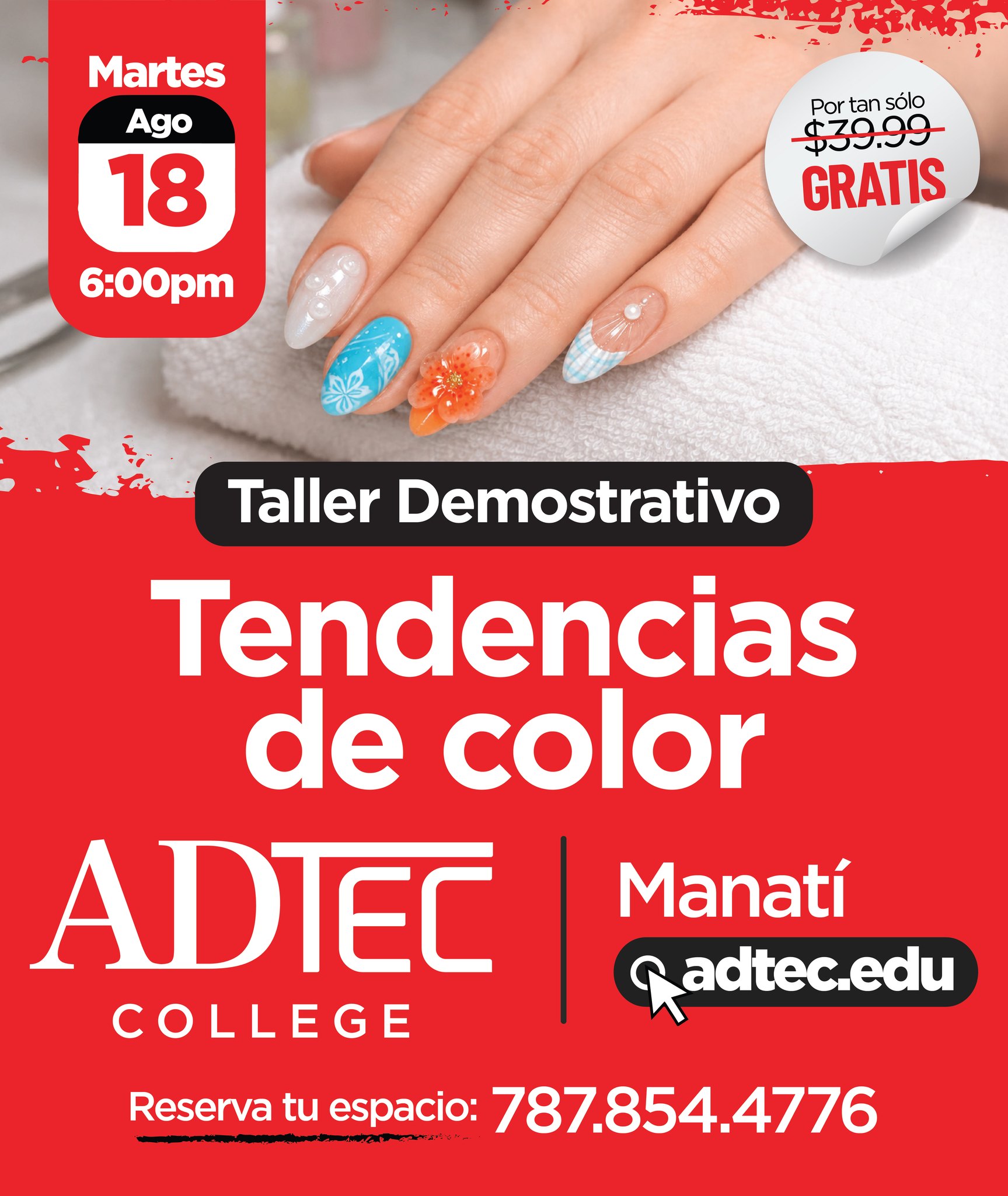 Adtec College Facebook ad