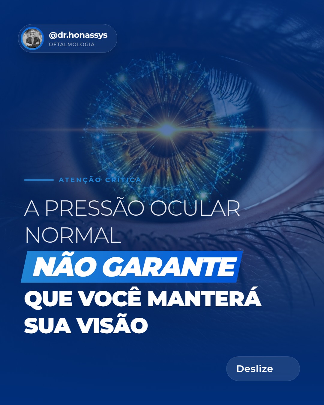 dr.honassys Facebook ad: Tratar o glaucoma é mais do que olhar…