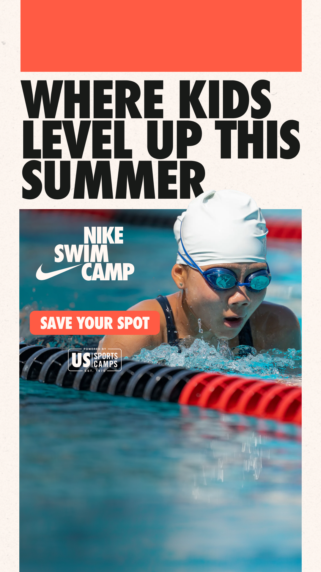 US Sports Camps - NIKE Sports Camps Facebook ad