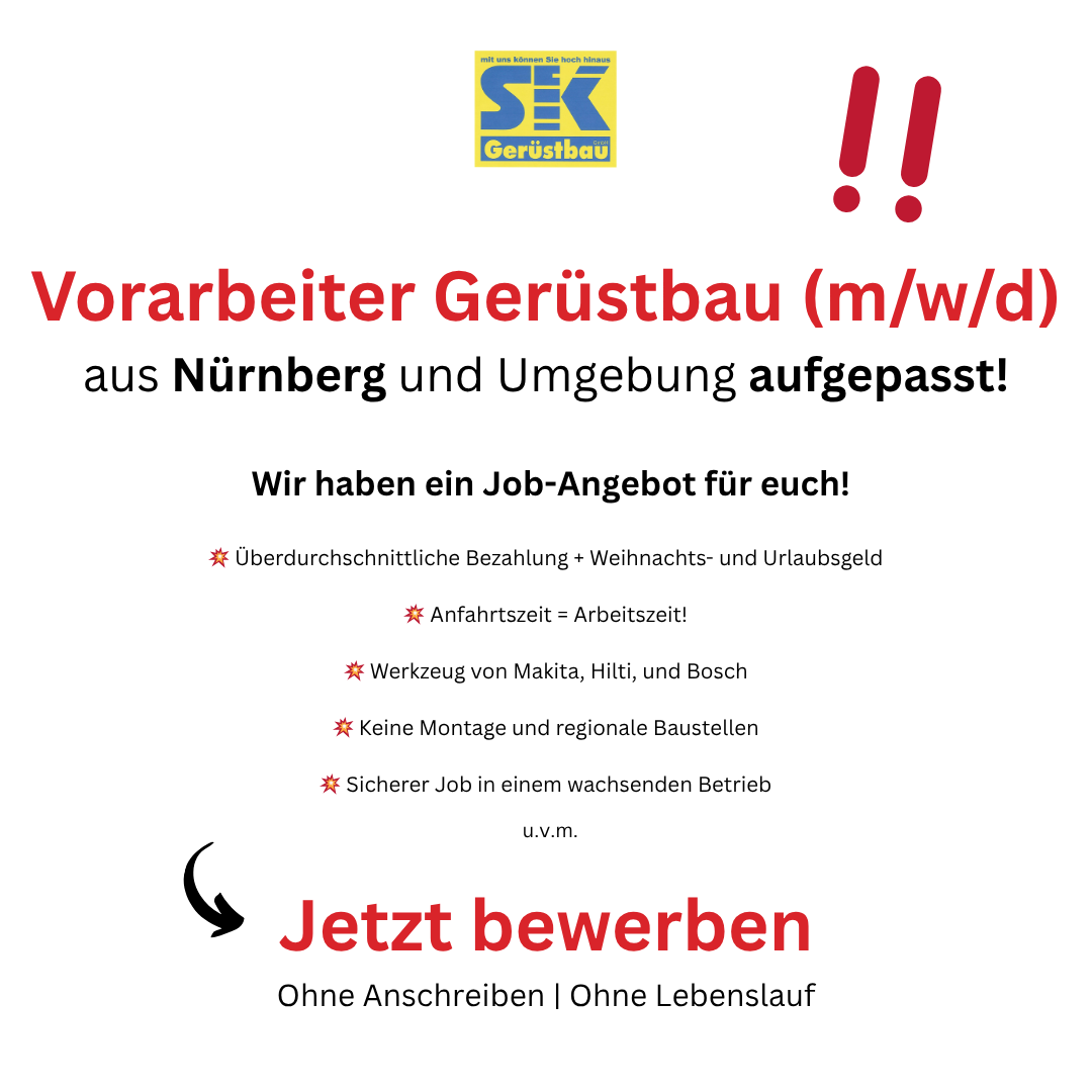 SK Gerüstbau GmbH Facebook ad