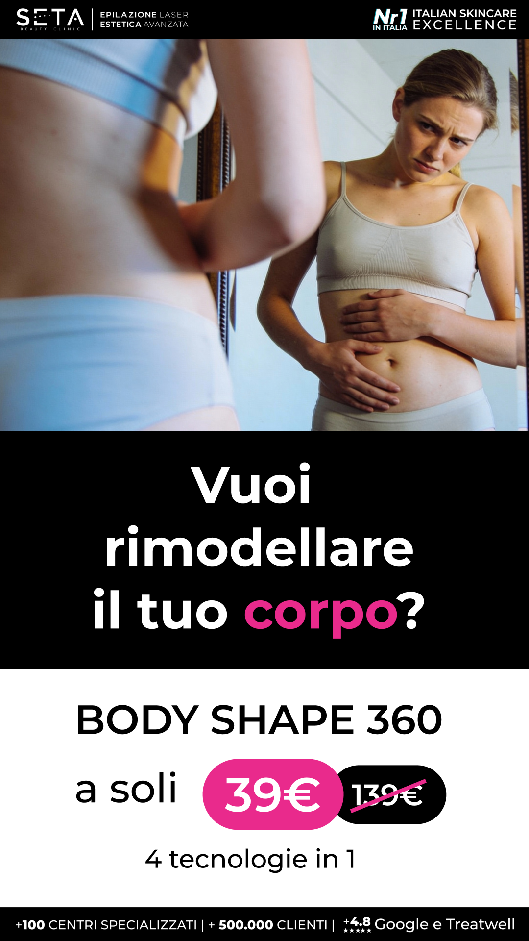 Seta Beauty Clinic Facebook ad