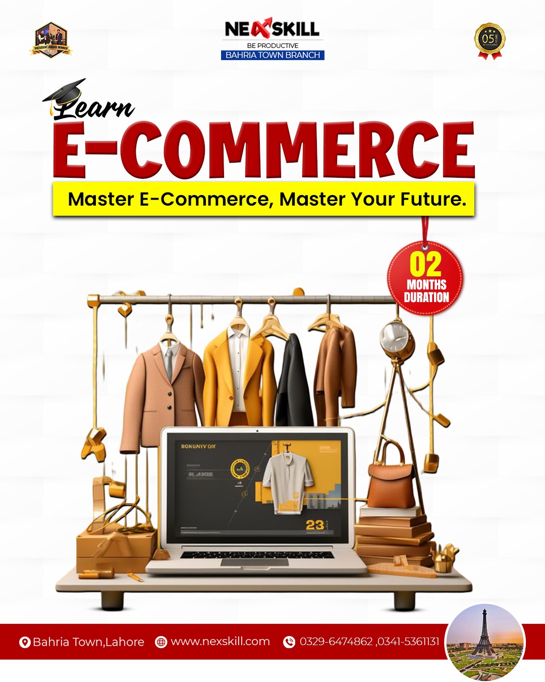 Nexskill Bahria Town Facebook ad