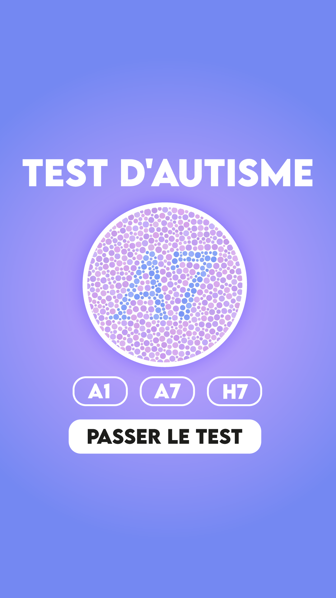International IQ test Facebook ad