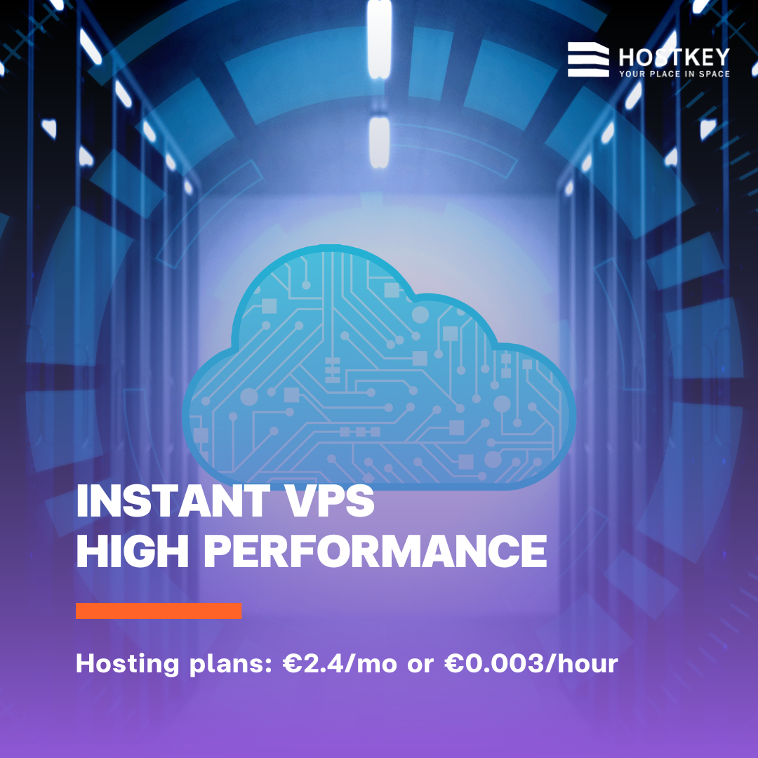 Hostkey Facebook ad