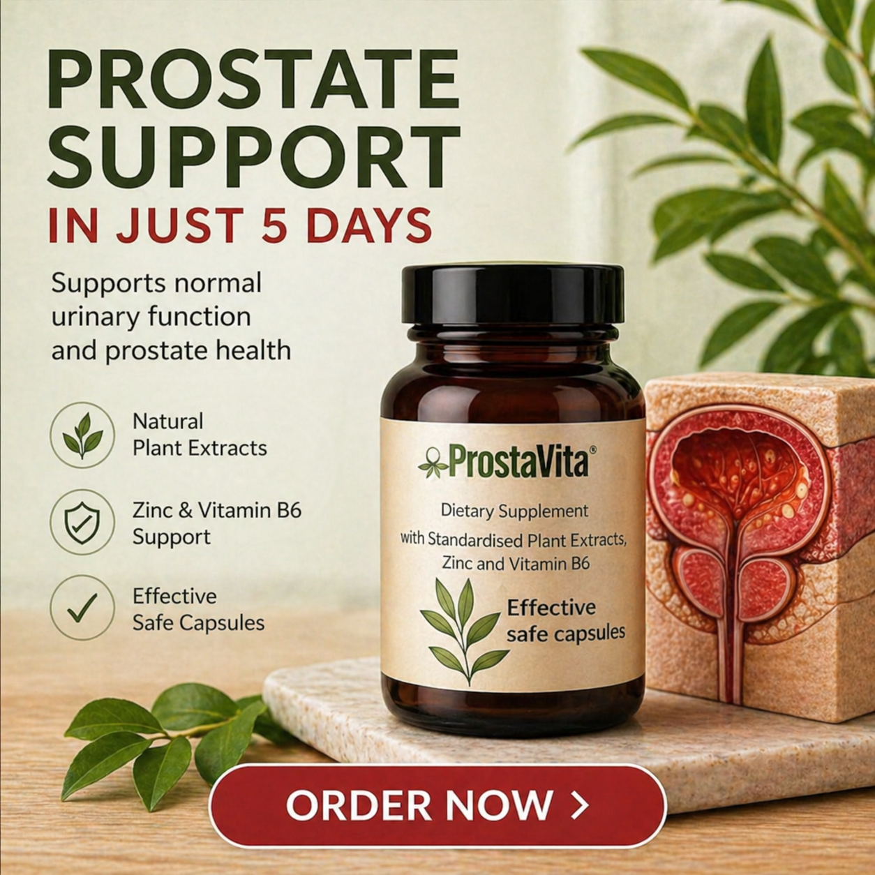 Health Science Journal Facebook ad: New Breakthrough in Prostate Health