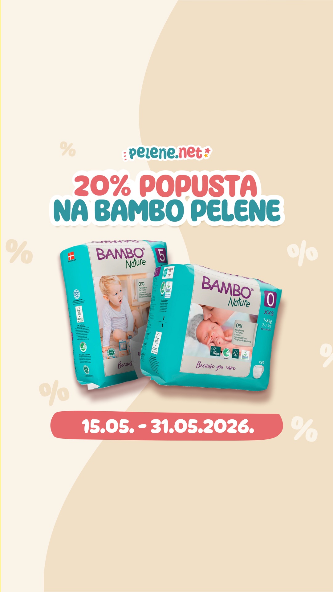 Pelene.net Facebook ad