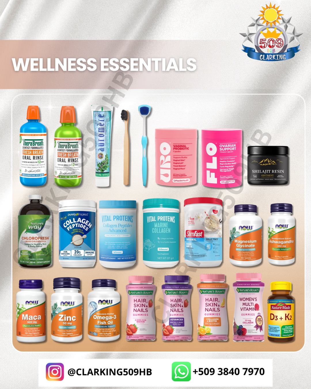 Clarking509HB Facebook ad: Des essentiels bien-être pour soutenir ton corps, ta…