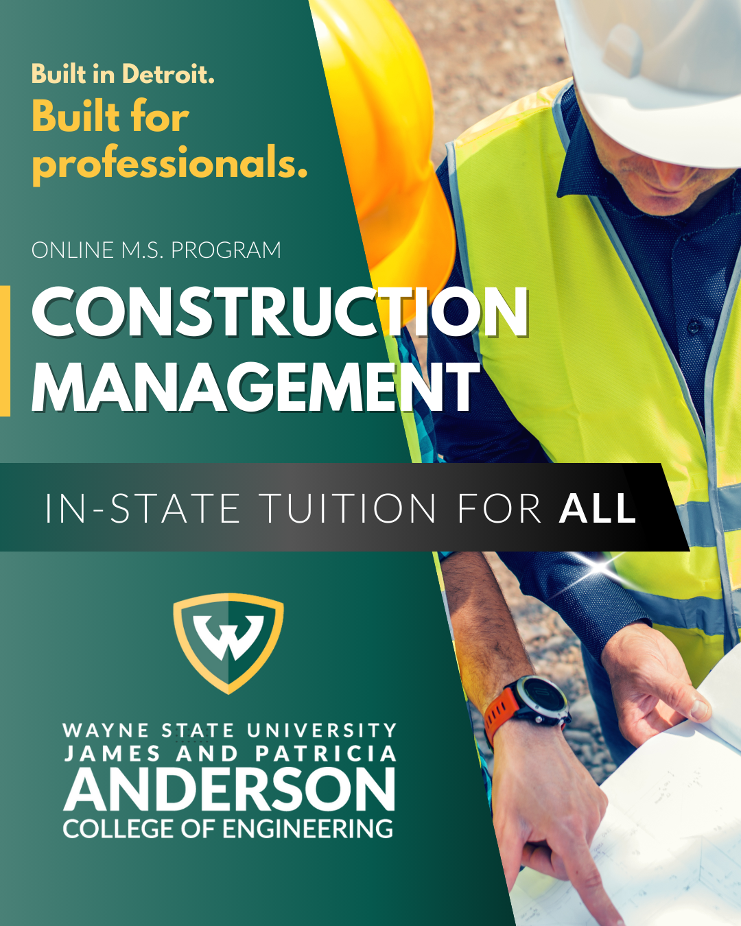 James and Patricia Anderson College of Engineering Facebook ad