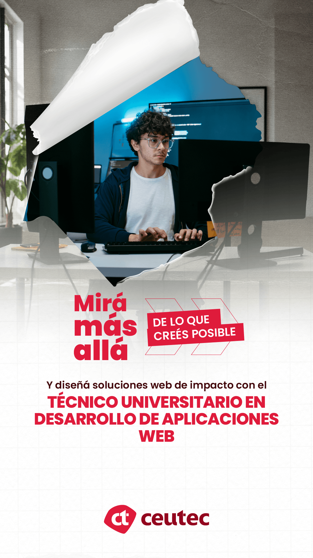 Ceutec Admisiones Facebook ad from Jun 18, 2026