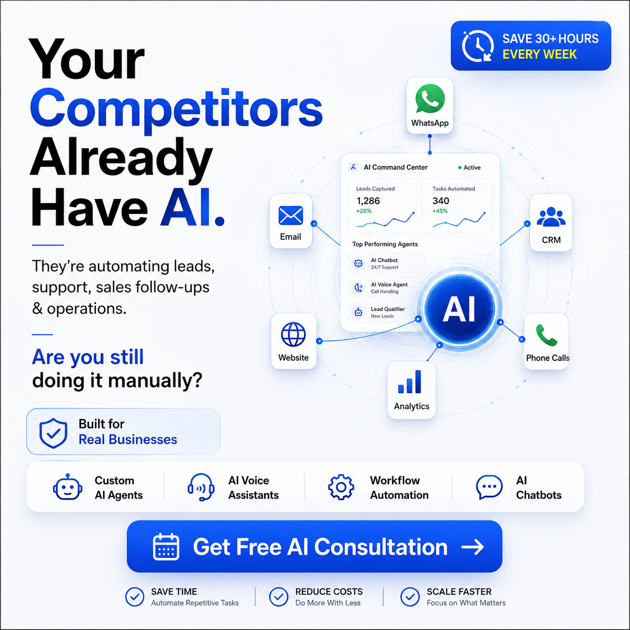 Hexagn Facebook ad: Your Competitors Already Use AI, Do You?