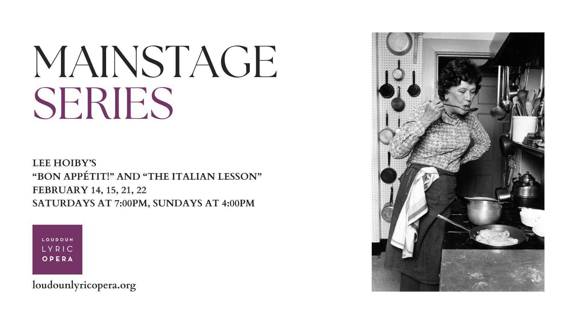 Loudoun Lyric Opera Facebook ad: MainStage Series - LLO Presents: Baking with Divas