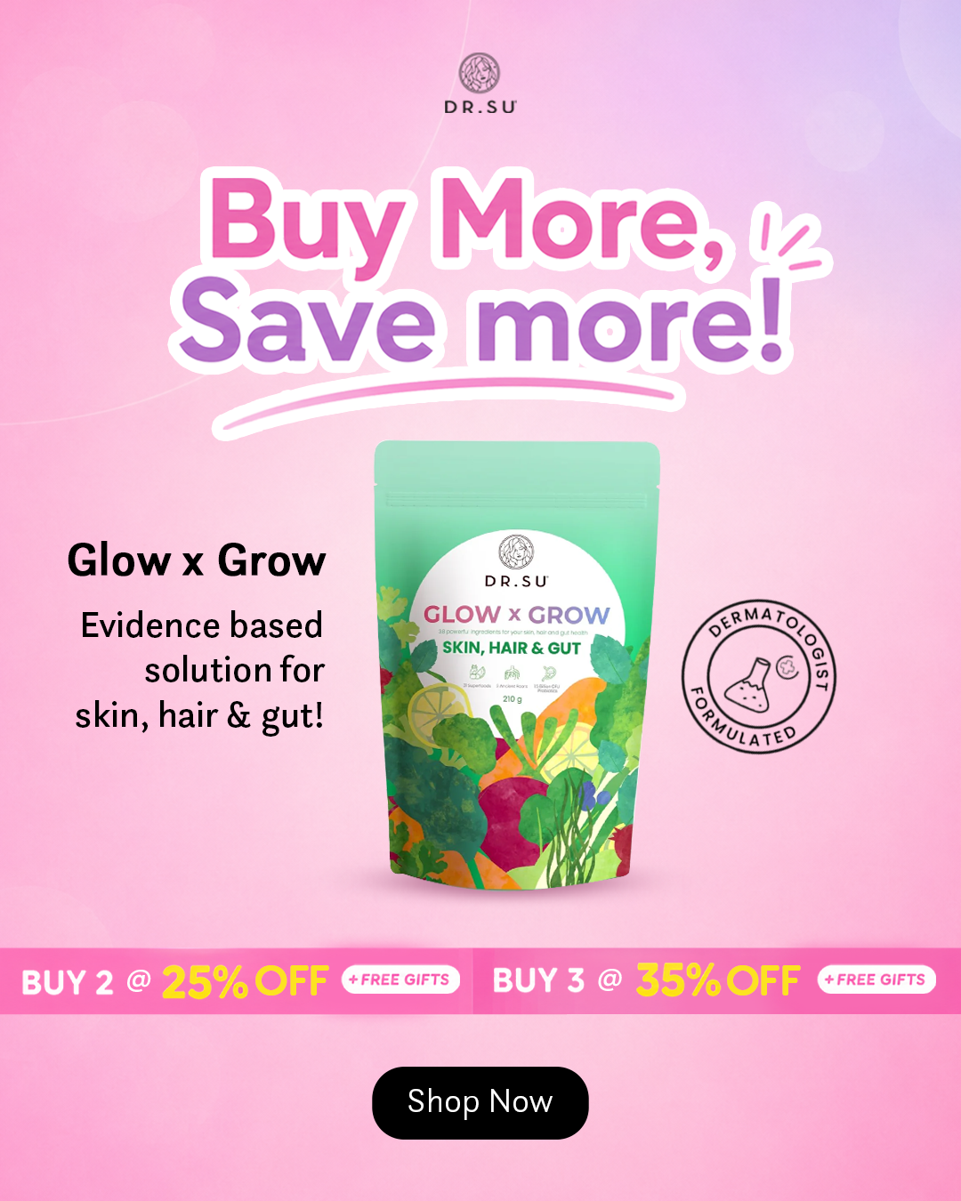 Dr. Su Formulations Facebook ad