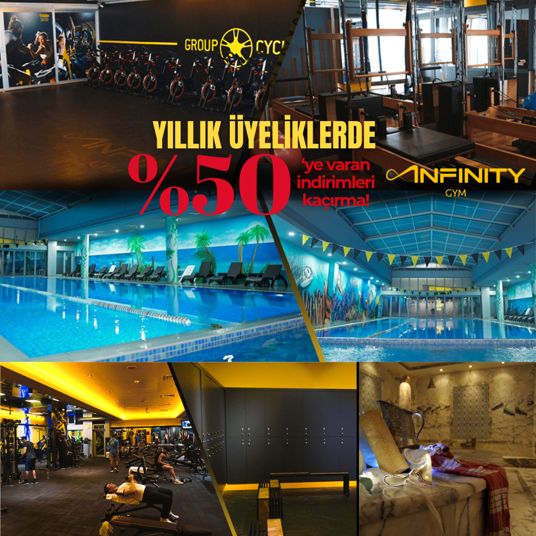 Infinity GYM Facebook ad: Zeytinburnu'nun en prestijli spor kompleksinde yerinizi…