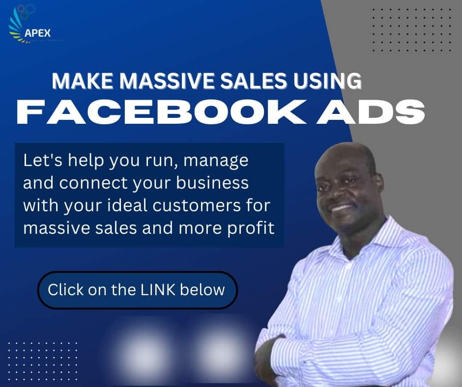 Apexdigitals Marketing Solutions Facebook ad: Let's Make Massive Sales For Your Business With Facebook Ads