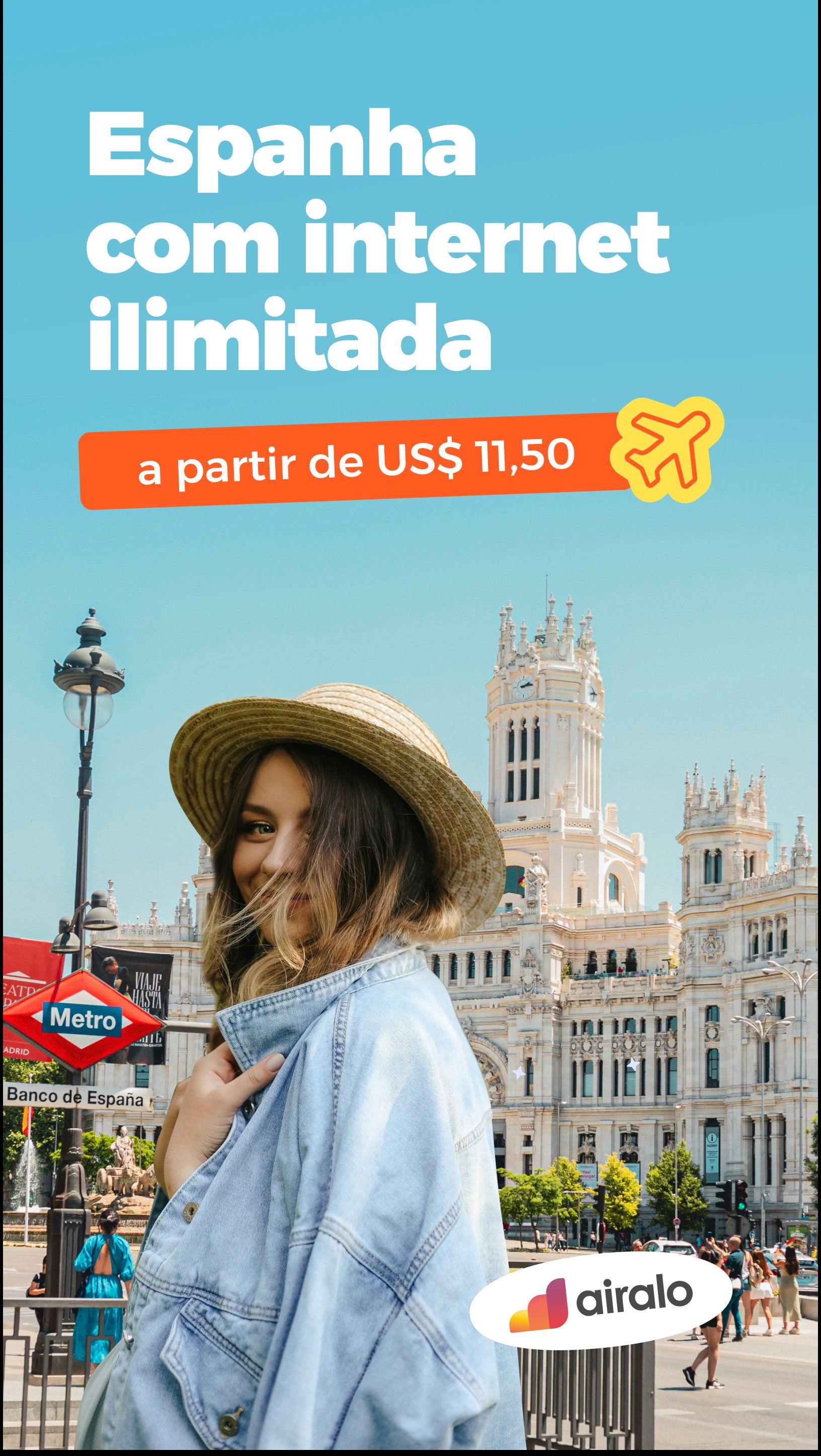 Airalo Global eSIM Store Facebook ad