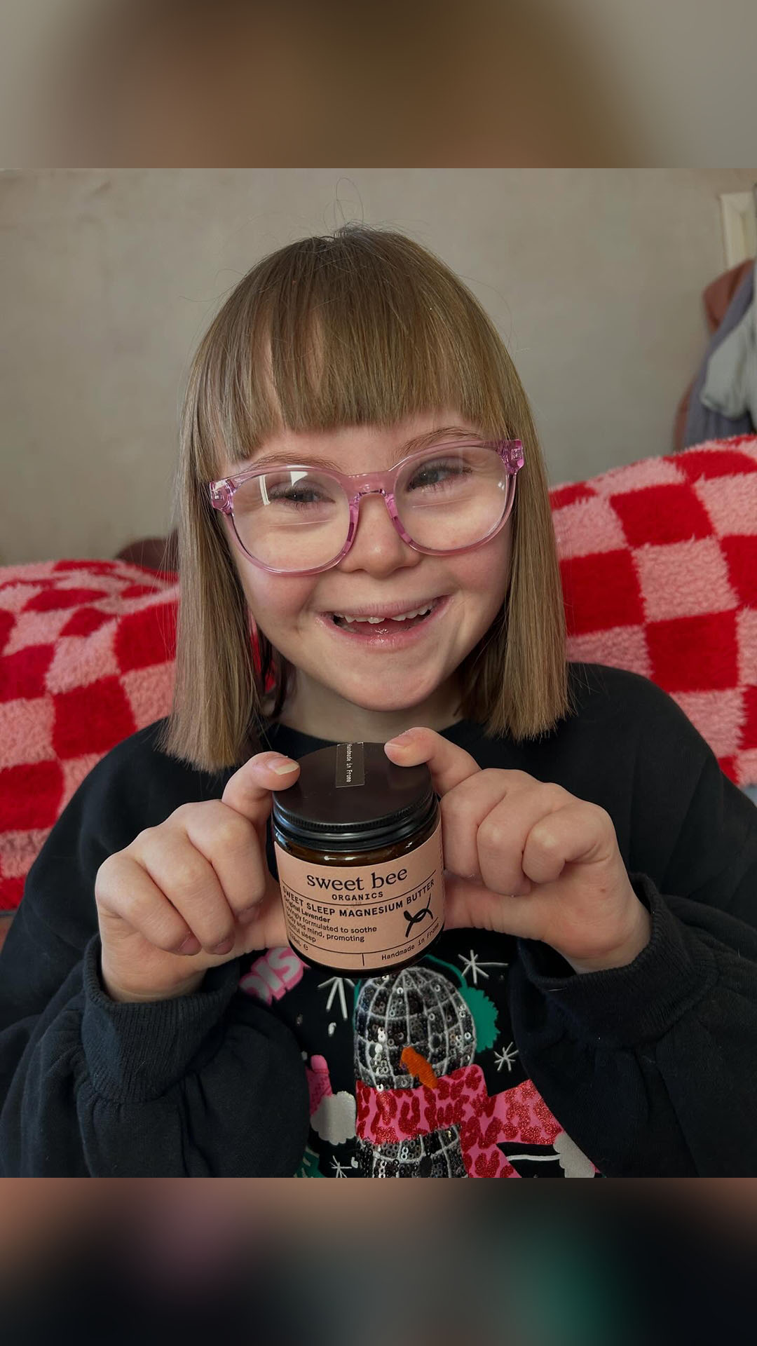 Sweet Bee Organics Facebook ad