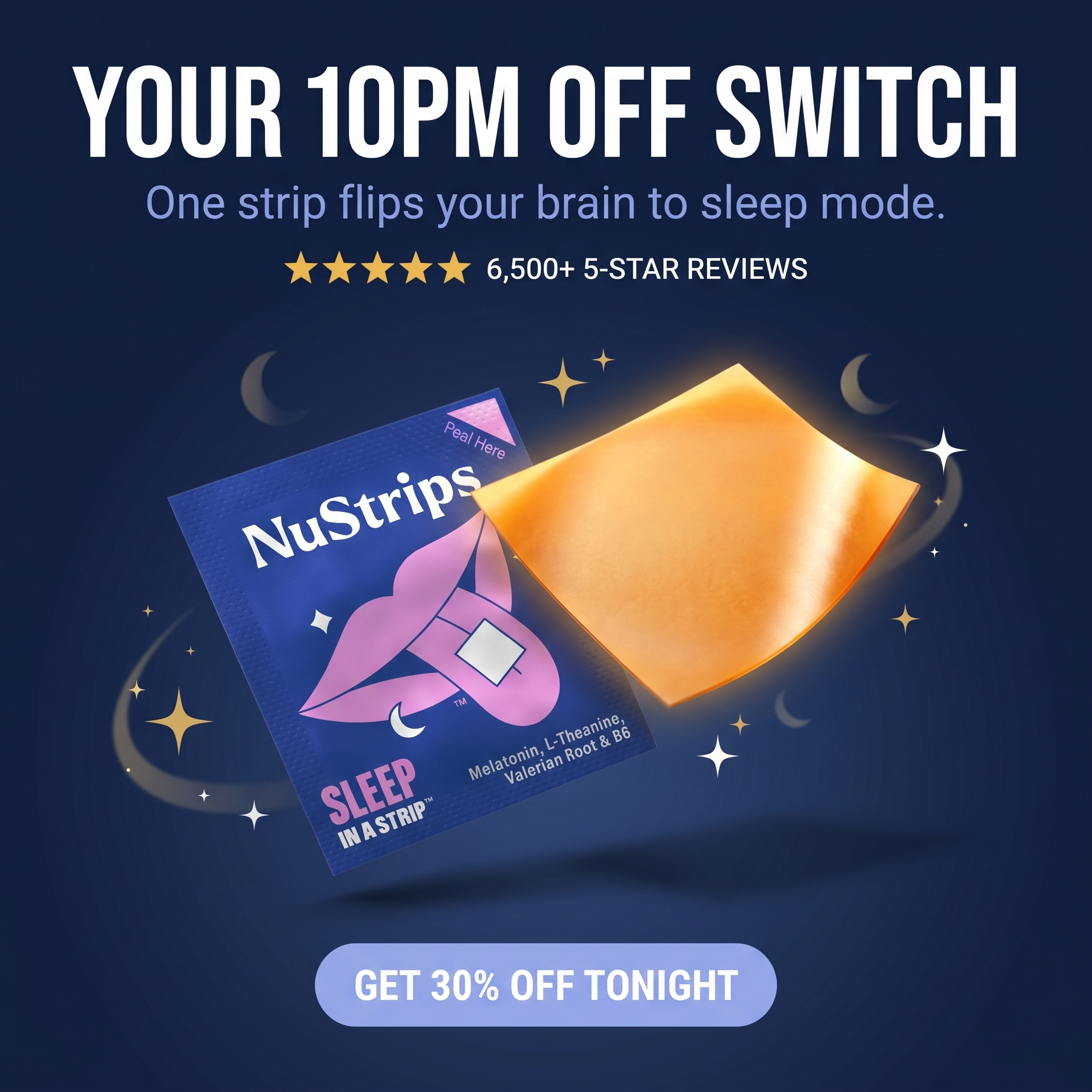 NuStrips Facebook ad