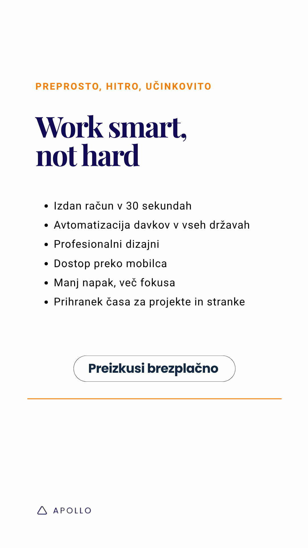 Apollo Facebook ad