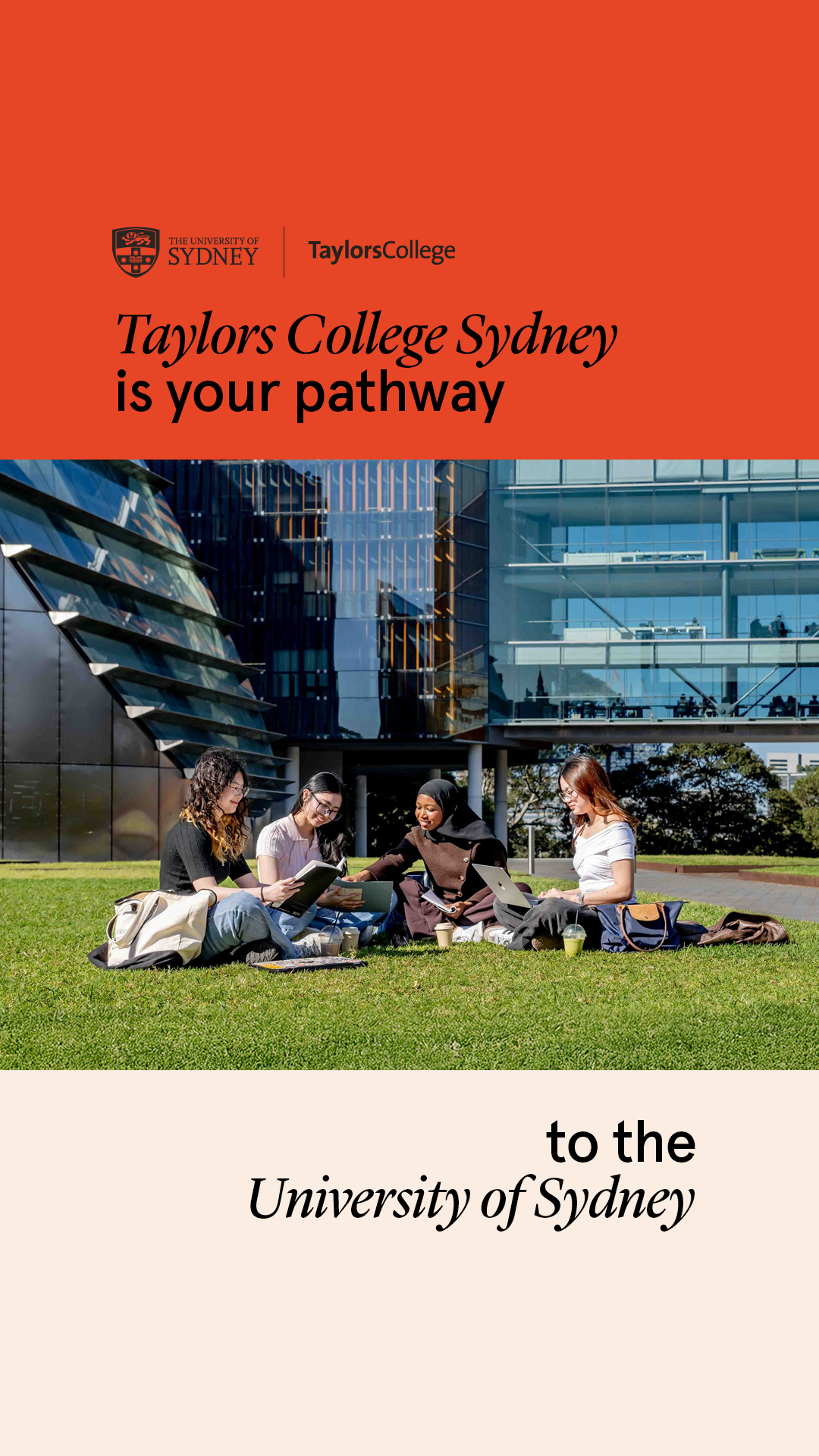 Taylors College Sydney Facebook ad