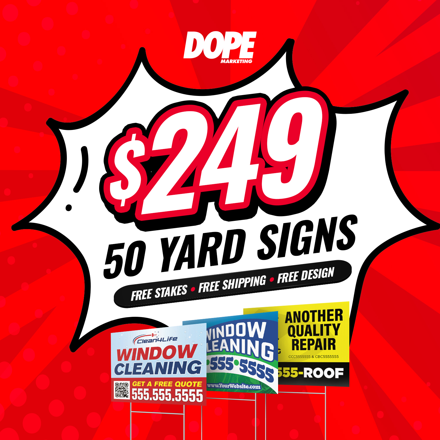 Dope Marketing Facebook ad
