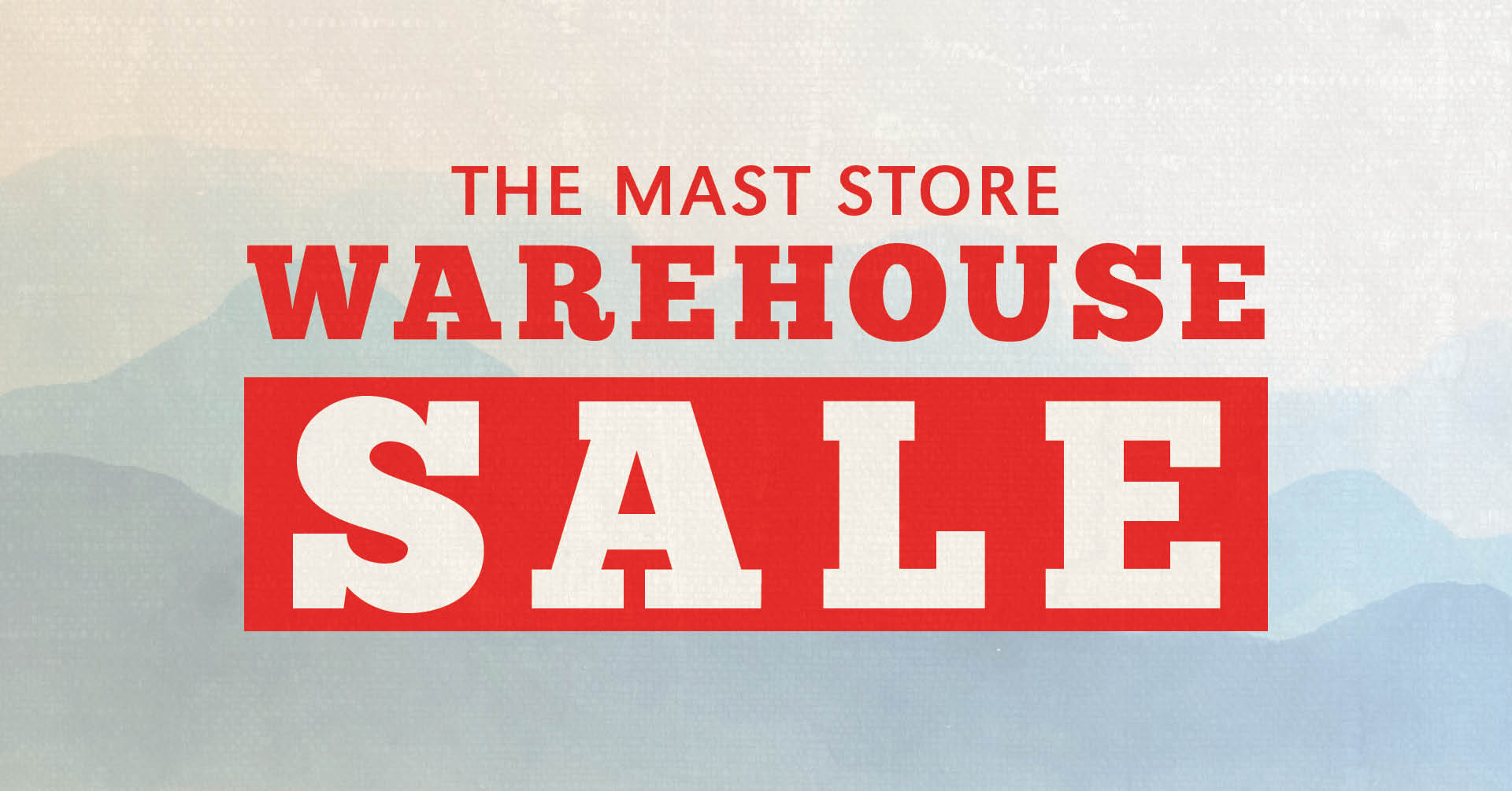 Mast General Store Facebook ad: NEW STOCK at the Vance Venue - Save 40%-50% OFF Suggested…