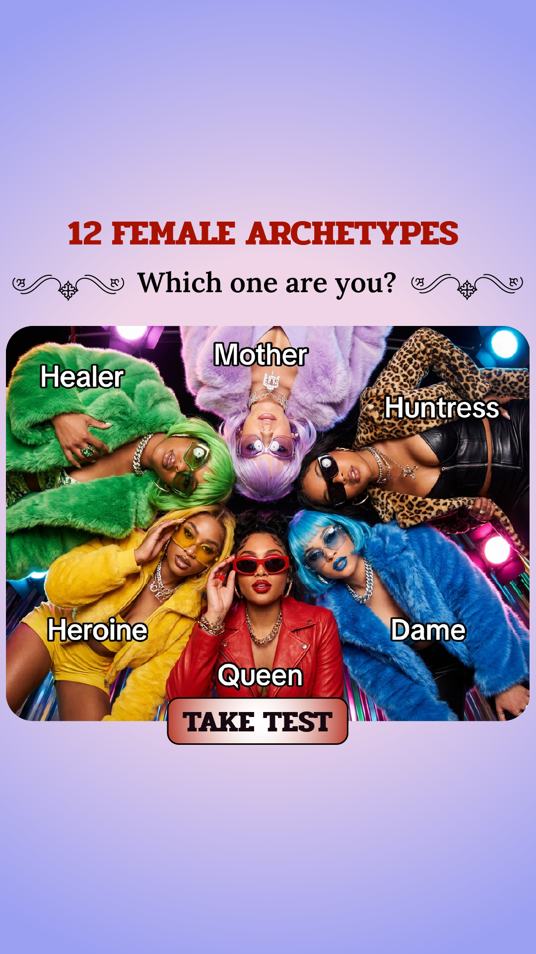Personality Type Facebook ad